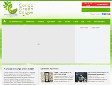 Tablet Screenshot of congogreencitizen.org